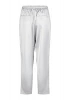 Jogger pants in stretch satin