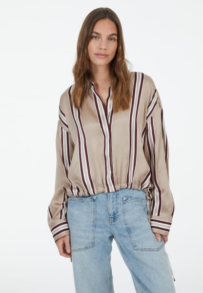 Bluse mit Tunnelzug