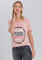 T-shirt with sequin detail