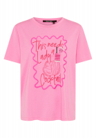 Shirt mit Pigment Print