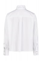 Boxy shirt made of cotton satin