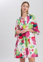 Tunic Dress with caribbean print