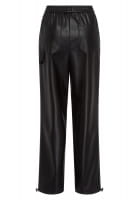 Kunstleder-Hose im Workwear-Look