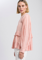 Blouse with ruffle details