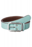 Belt with curved buckle