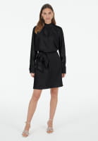 Dress in matt satin