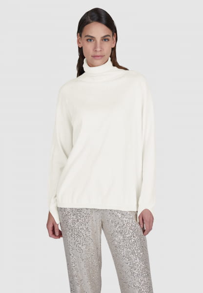 Turtleneck sweater made of high-quality cotton-cashmere