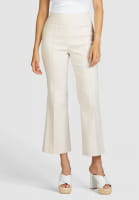 Jersey trousers in minimal jacquard