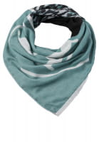 Scarf with discreet pattern mix