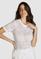 T-Shirt aus Jerseyspitze
