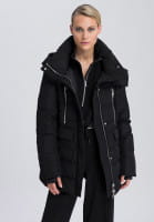 Kunstdaunenjacke mit abnehmbarer Kapuze Kunstdaunenjacke mit abnehmbarer Kapuze