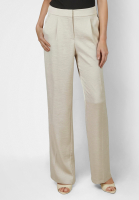 Bundfaltenhose mit Seitenstreifen