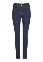 Skinny jeans in dark blue denim