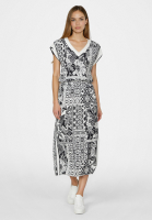 Rock mit Patchwork-Print