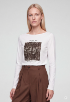 Soft Touch Shirt mit Reptiliendruck