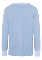 Pullover mit M-Intarsie