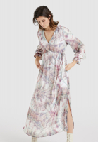 Maxi dress with print