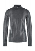 Lurex jersey long-sleeved shirt