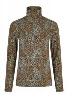 Shirt with leopard print