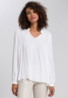 Tunic blouse aus fließendem Crêpe
