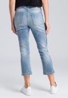 Loose Fit Jeans mit Seitenstreifen