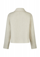 Cropped wool jacket
