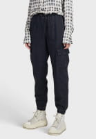 Cargo trousers in a denim look