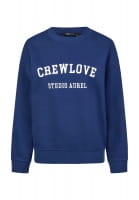 Sweatshirt mit CREWLOVE Stickerei