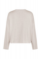 Cropped sweater made of high-quality cotton-cashmere