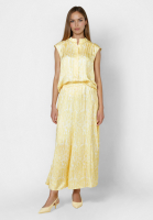 Skirt with yellow print