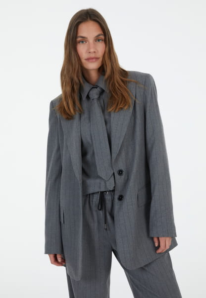 Blazer mit Streifen