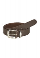 Belt with high gloss buckle