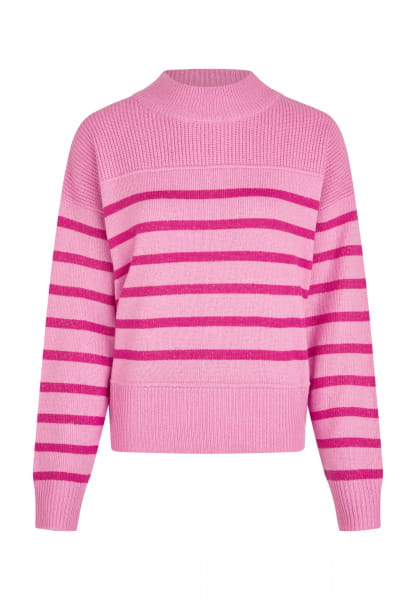 Striped look sweater