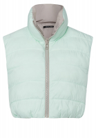 Quilted vest reversible
