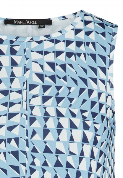 Jerseykleid mit geometrischem Print