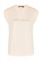 T-Shirt mit Strassapplikation