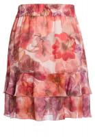 Skirt with floral print