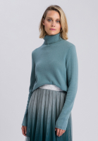 Sweater made of soft fine knit