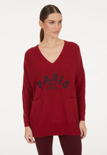 Pullover mit Logo-Print