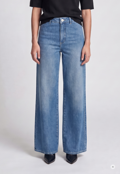 Wide-leg jeans