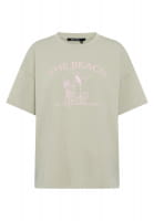 Shirt mit Beach Print