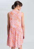 Dress with batik print