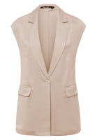 Blazer jacket in shimmering linen