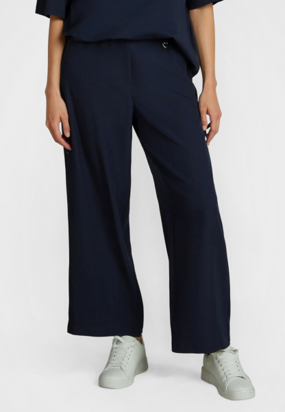 Cropped wide-leg pants