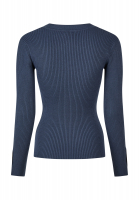 Sweater in sparkling rib knit