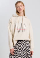 Hoodie from summery sweat material