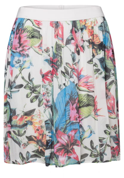 Skirt in floral print design