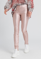 Jeans in metallic look