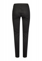 Skinny trousers with coating