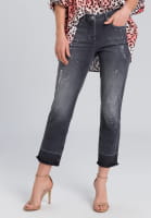 Grey Denim mit Destroy Effekt
